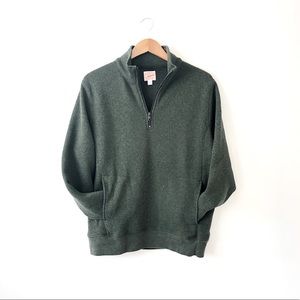 JCrew Summit Fleece Half-Zip Pullover Jacket